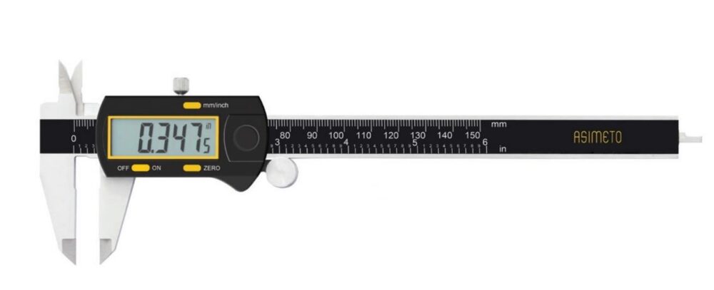 Fett 0-150mmx0.01 Asimeto Dijital Kumpas New Line AS-307261