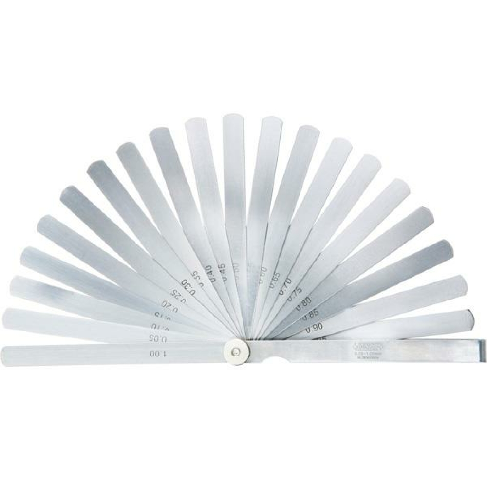 İnsize 0,05-1,00mm Uzun Tip Filler Çakısı, 13 Yaprak, 150mm Boy, Hassasiyet: 13'Lü