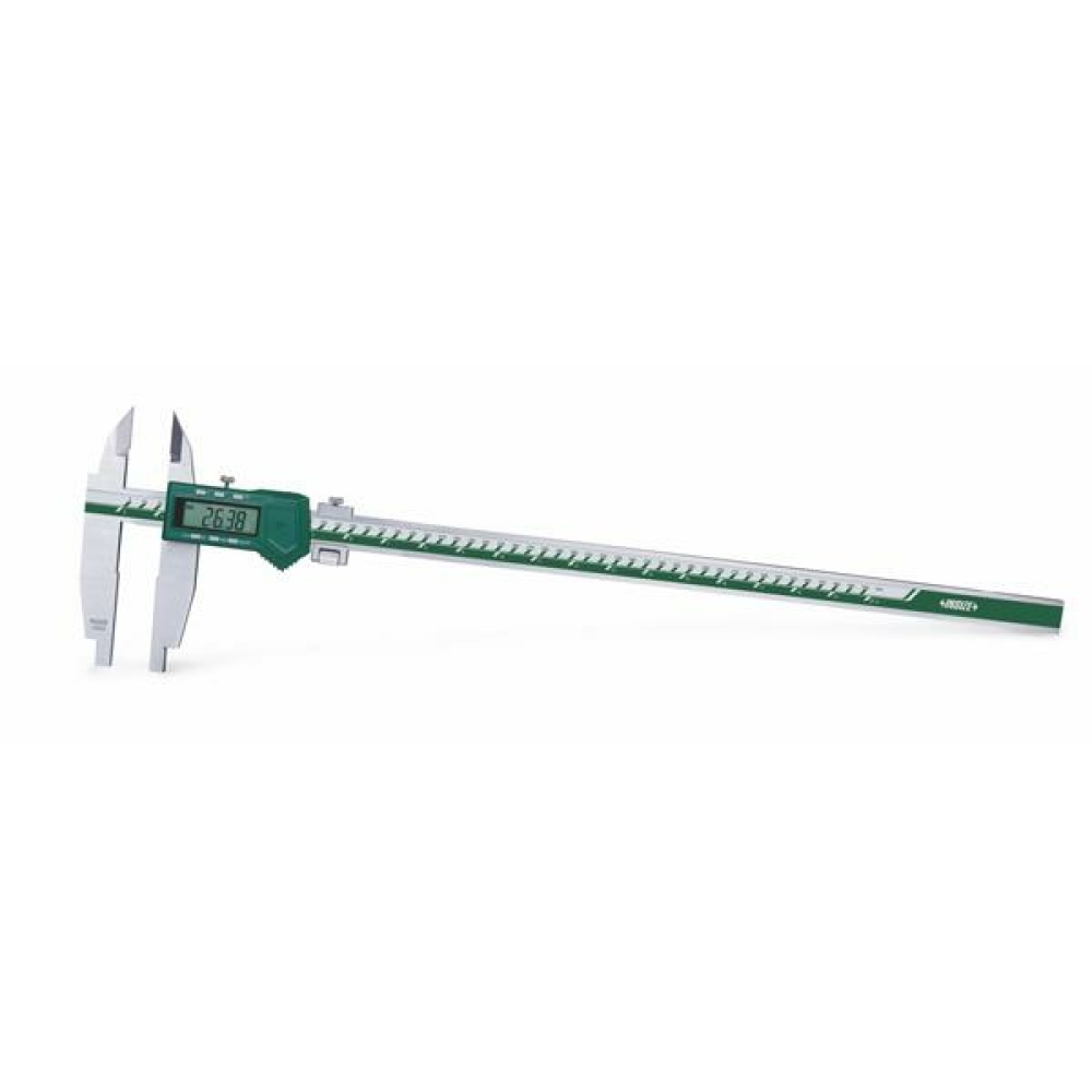 İnsize 0-1000mm/0-40" Dijital Kumpas Çift Çeneli, Çene Boyu: 150mm, Hassasiyet: 0.01mm Kod: 1117-1002