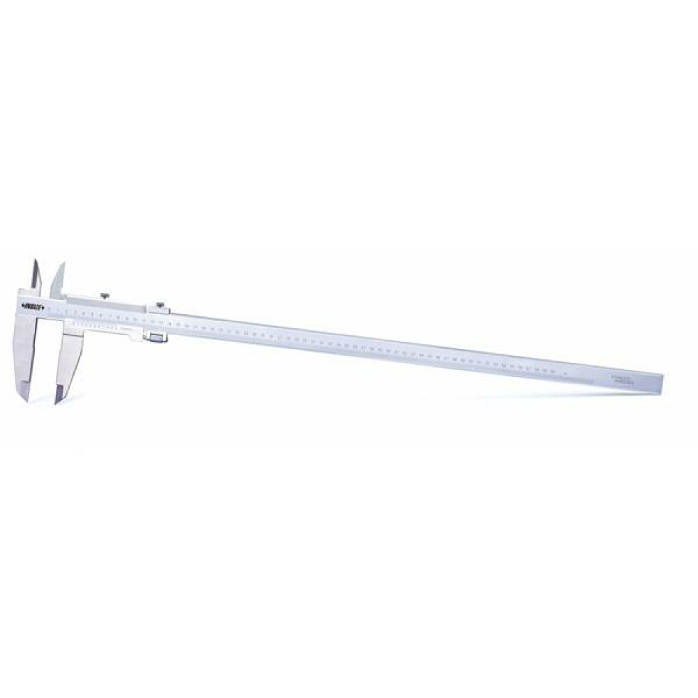 İnsize 0-1000mm Mekanik Kumpas Çift Çeneli, Çene Boyu: 150mm, Hassasiyet: 0,02mm