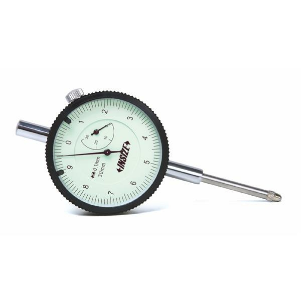 İnsize 0-10mm Komparatör Saati Çap: 60mm Kulaklı Kapaklı, Hassasiyet: 0,1mm