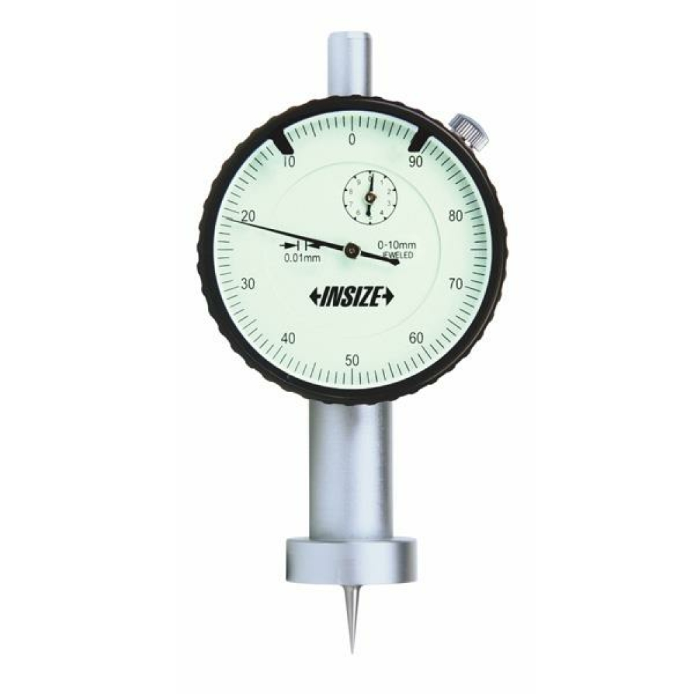 İnsize 0-10mm Saatli Derinlik Komparatörü, Hassasiyet: 0.01mm Kod: 2343-102