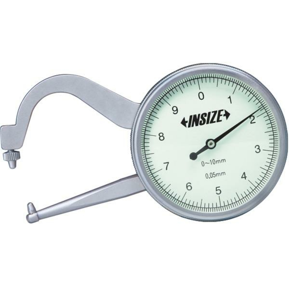 İnsize 0-10mm Saatli Kalınlık Ölçme, Hassasiyet: 0.05mm Kod: 2862-101