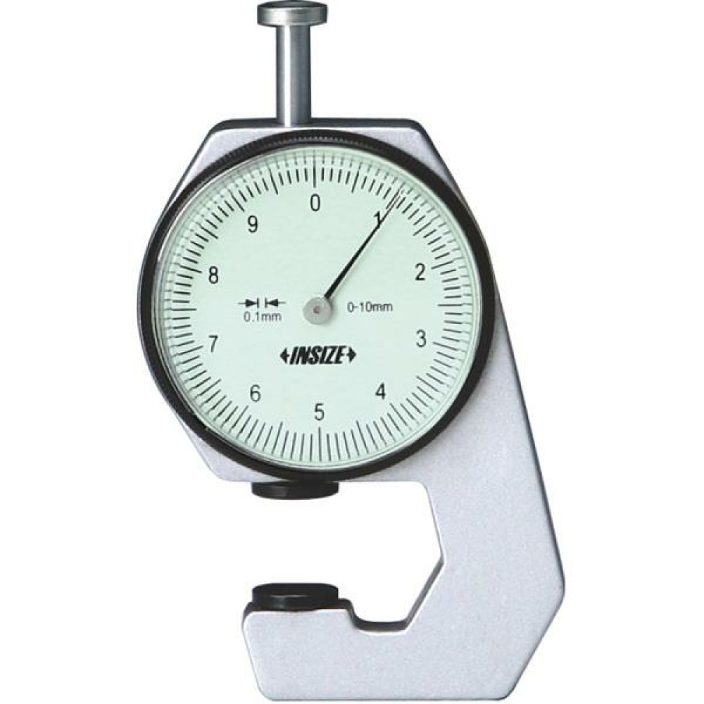 İnsize 0-10mm Saatli Kalınlık Ölçme ( Mini Model ), Hassasiyet: 0.1mm