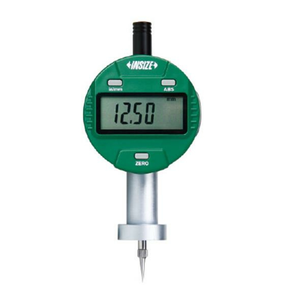 İnsize 0-12,7mm/0-0,5" Dijtal Derinlik Komparatörü (Taban 16mm), Hassasiyet: 0.01mm/0.0005"