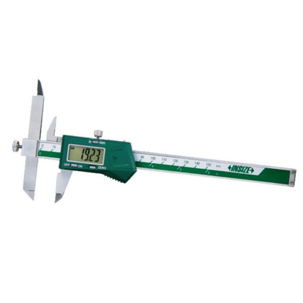 İnsize 0-150mm/0-6" Dijital Ayarlanabilir Burunlu Kumpas, Hassasiyet: 0.01mm