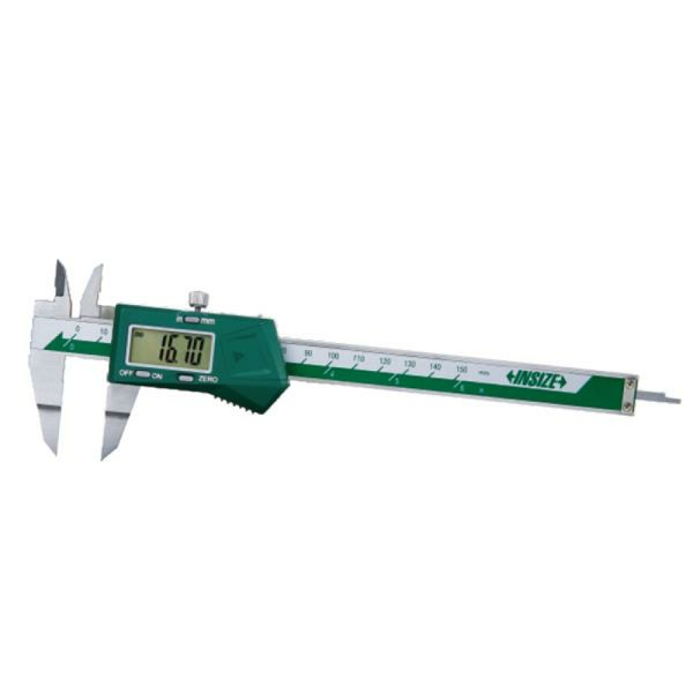 İnsize 0-150mm/0-6" Dijital Bıçak Ağızlı Kumpas, Hassasiyet: 0.01mm