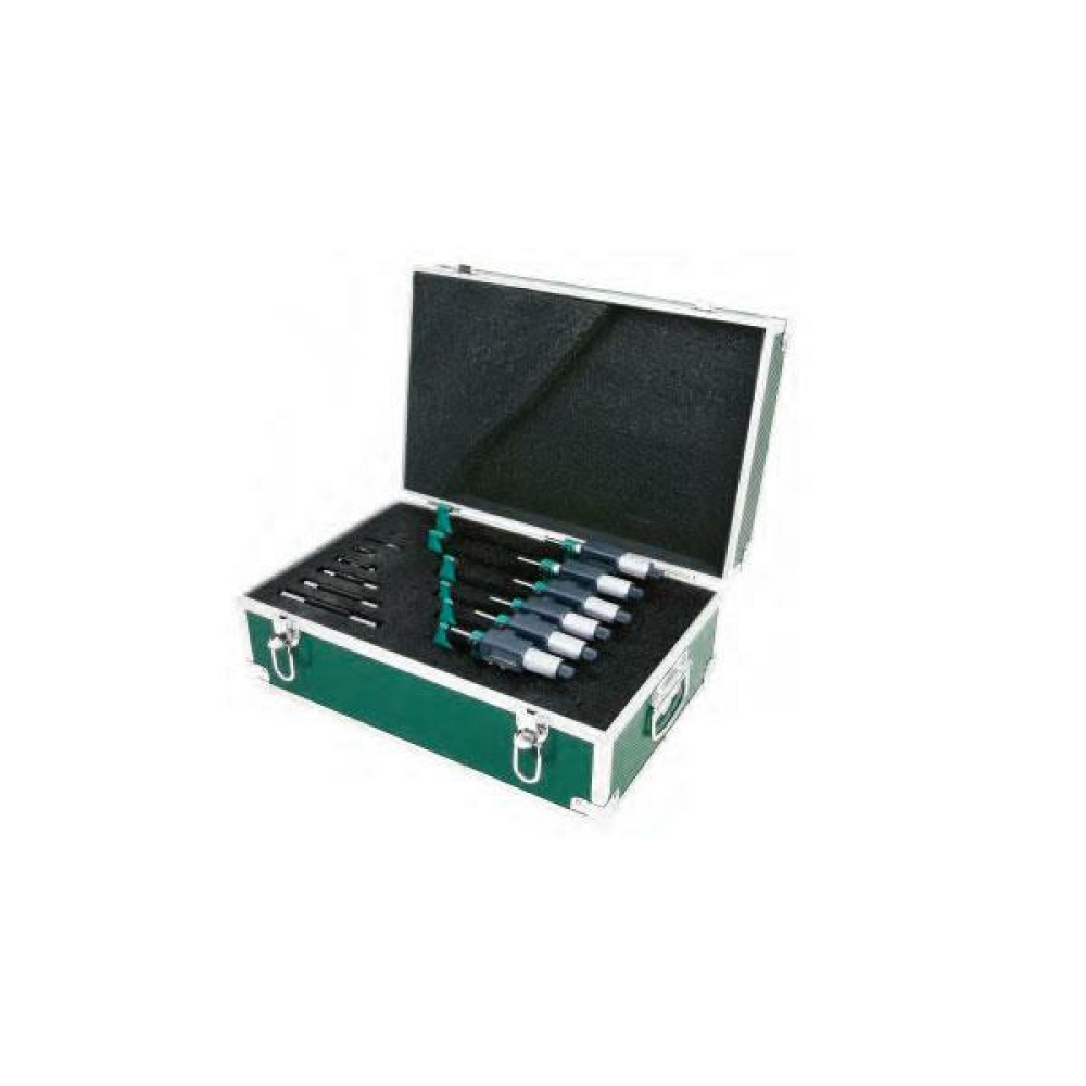 İnsize 0-150mm/0-6" Dijital Mikrometre Seti