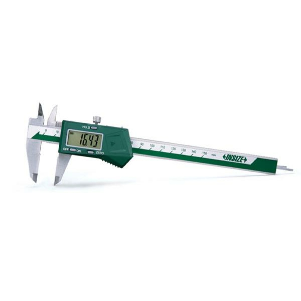 İnsize 0-150mm Dijital Kumpas (Metrik - Sürme Tekerleksiz), Hassasiyet: 0.01mm