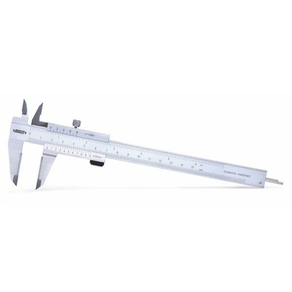 İnsize 0-150mm Mekanik Kumpas Sert Ölçüm Ağızlı, Hassasiyet: 0.02mm