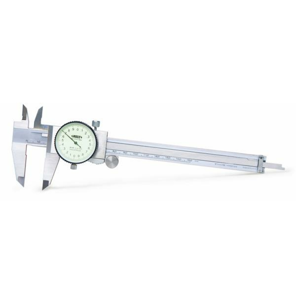 İnsize 0-150mm Saatli Kumpas, Hassasiyet: 0.02mm