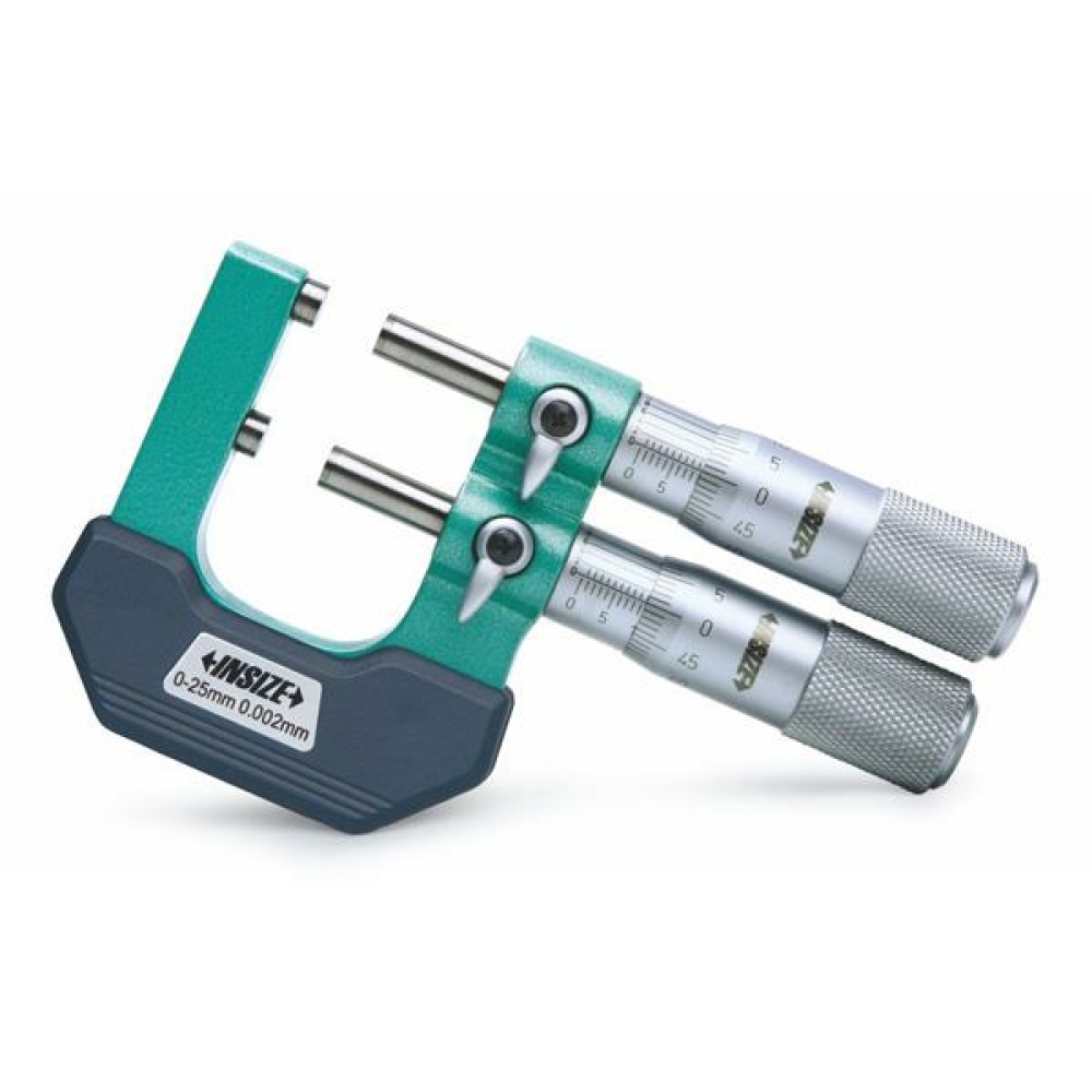 İnsize 0-25mm Limit Mikrometresi, Hassasiyet: 0.002mm