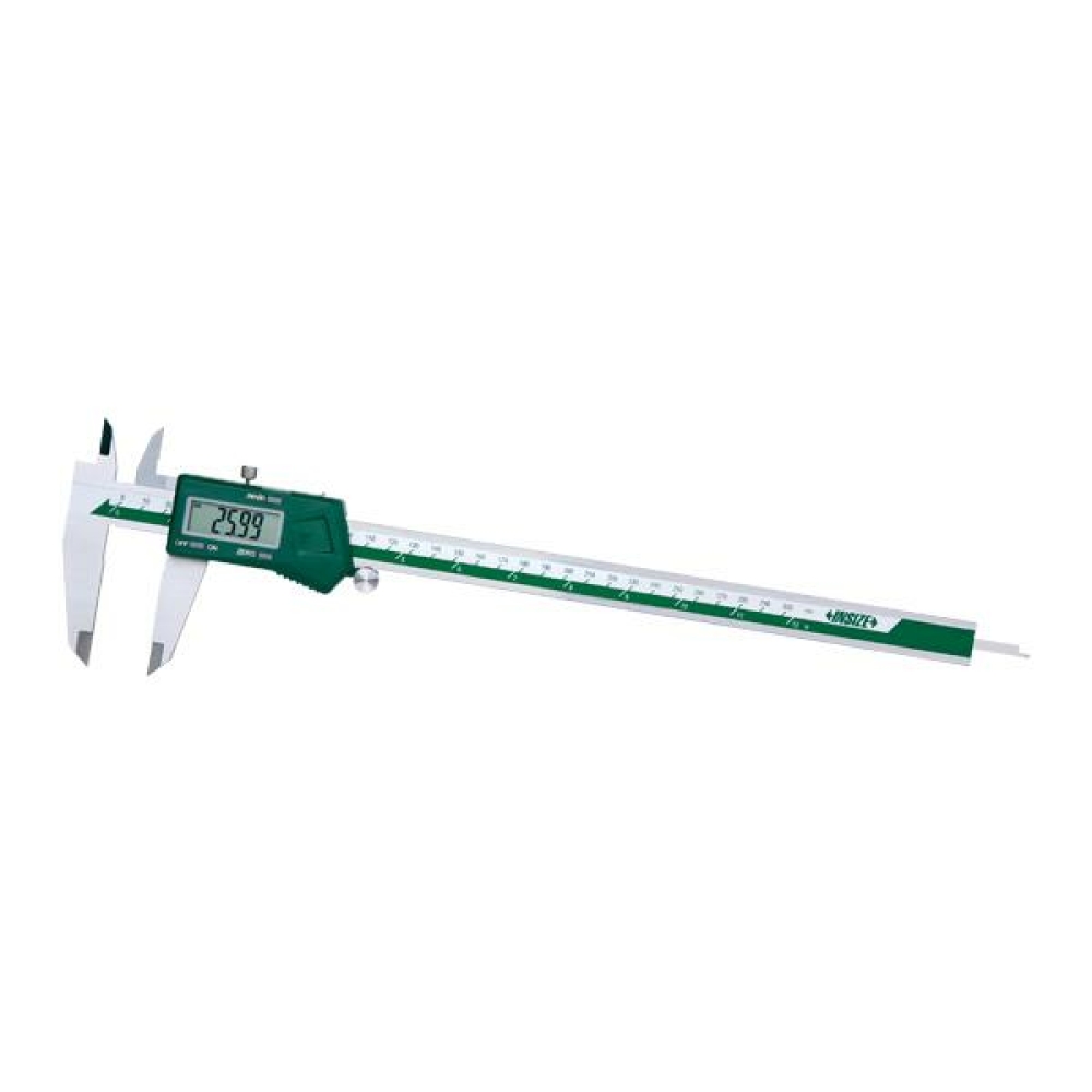 İnsize 0-300mm/0-12" Dijital Kumpas - Ağır İş, Hassasiyet: 0.01mm/0.0005" Kod: 1196-300W