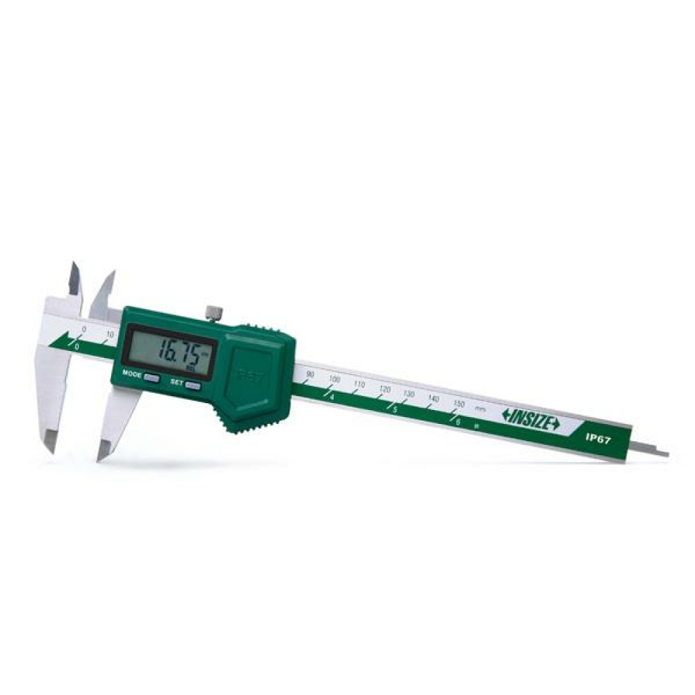 İnsize 0-300mm/0-12" Dijital Kumpas Ip67 Korumalı, Hassasiyet: 0.01mm Kod: 1118-300B