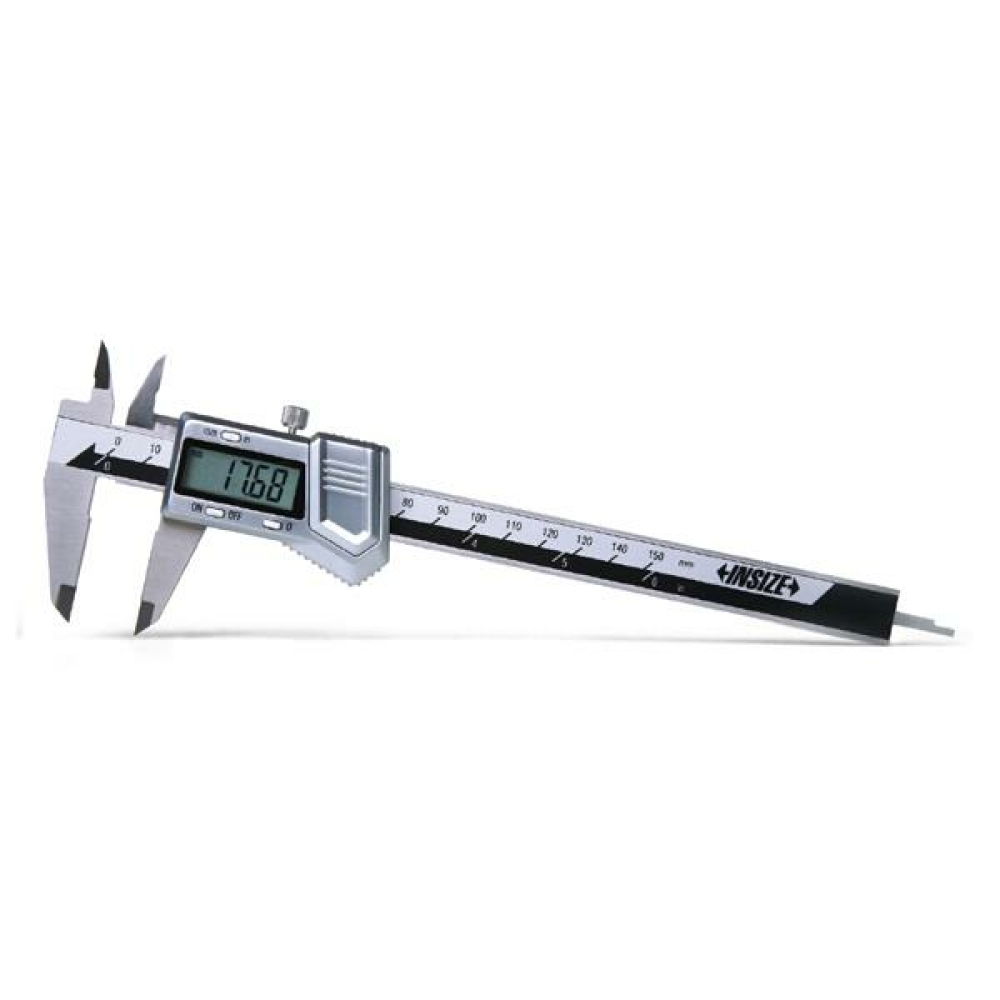 İnsize 0-300mm/0-12" Dijital Kumpas, Sert Çinko Kasa
