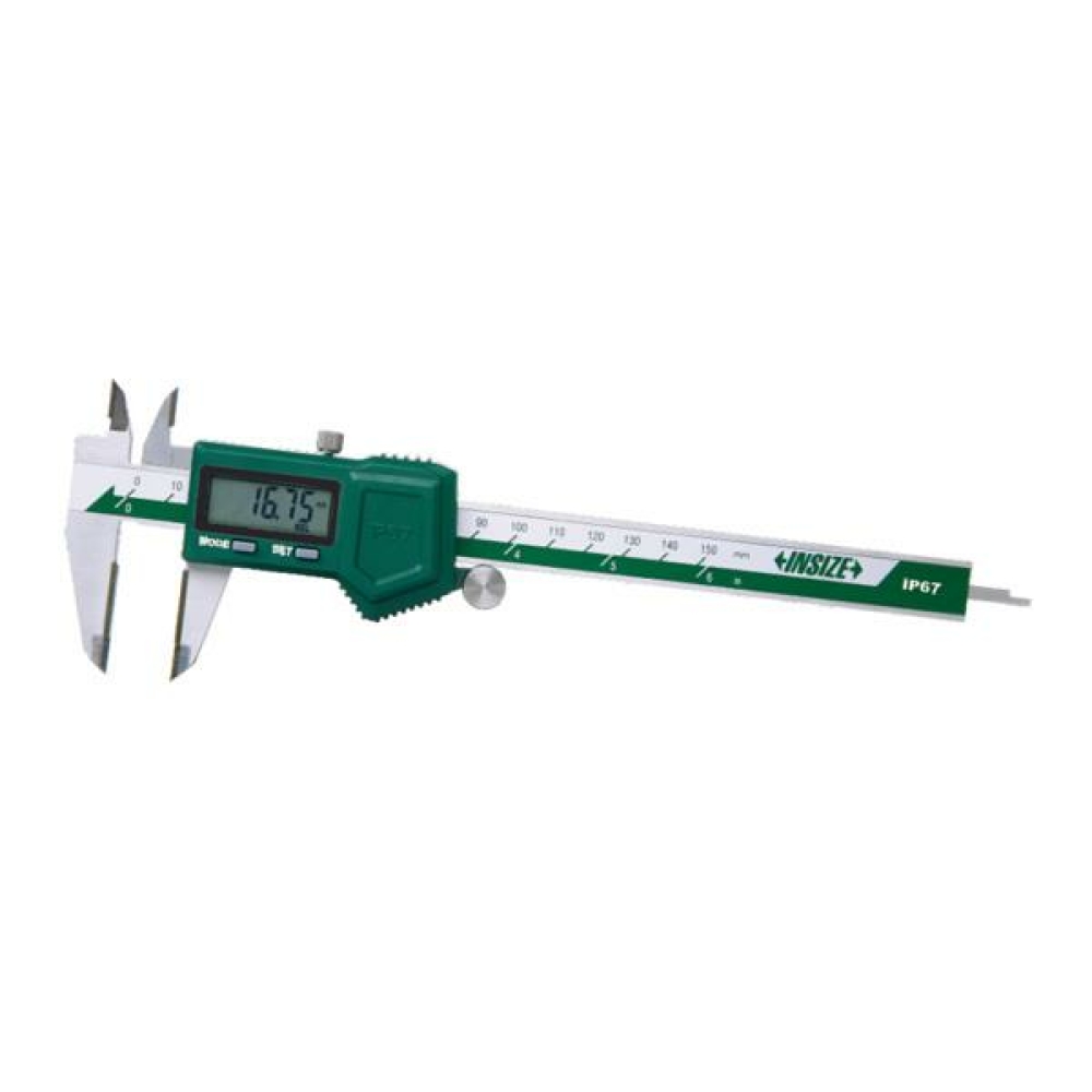İnsize 0-300mm/0-12" Dijital Kumpas Sert Ölçüm Ağızlı, Hassasiyet: 0.01mm