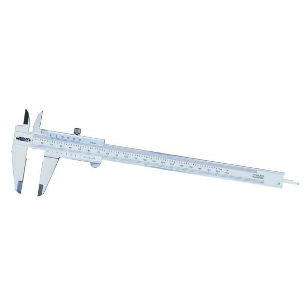 İnsize 0-300mm/0-12" Mekanik Kumpas Standart Model, Hassasiyet: 0,02mm/0,001''