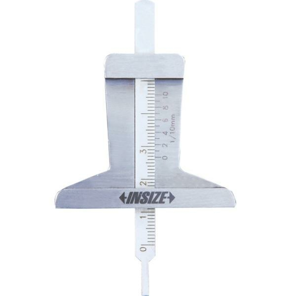 İnsize 0-30mm Mekanik Lastik Taban Kumpası Mini Model, Taban: 55mm, Hassasiyet: 0.1mm