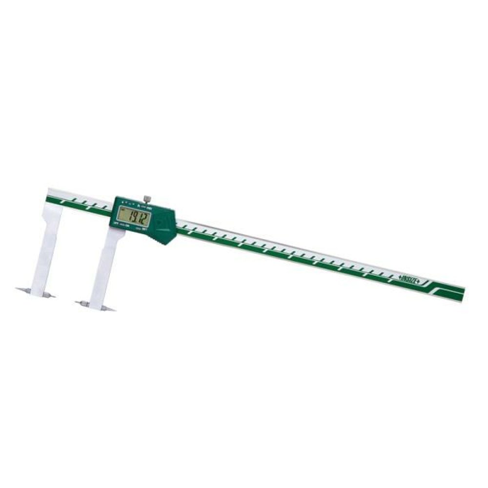 İnsize 0-500mm/0-20" Değiştirilebilir Uçlu Dijital Kumpas, Hassasiyet: 0.01mm/0.0005"