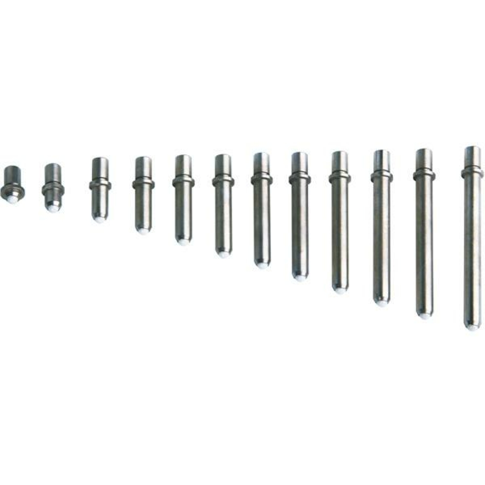 İnsize 10-18,5mm Silindir Komparatörü İçin Uç, Seramik, 9 Parça