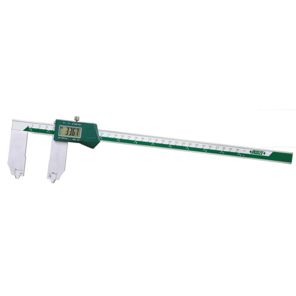İnsize 10-300mm/0,4-12" Dijital Çember Conta Kanal Kumpası, Hassasiyet: 0.01mm/0.0005"