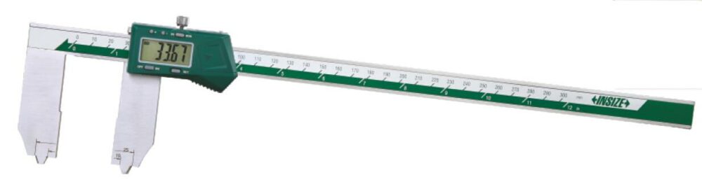 İnsize 10-300mm/0,4-12" Dijital Çember Conta Kanal Kumpası, Hassasiyet: 0.01mm/0.0005"