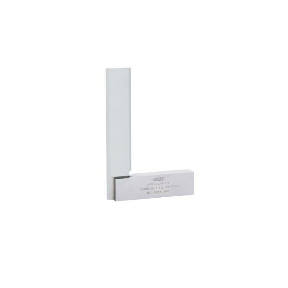 İnsize 100X70mm Tabanlı Kıl Gönye 90 Derece Dın 875