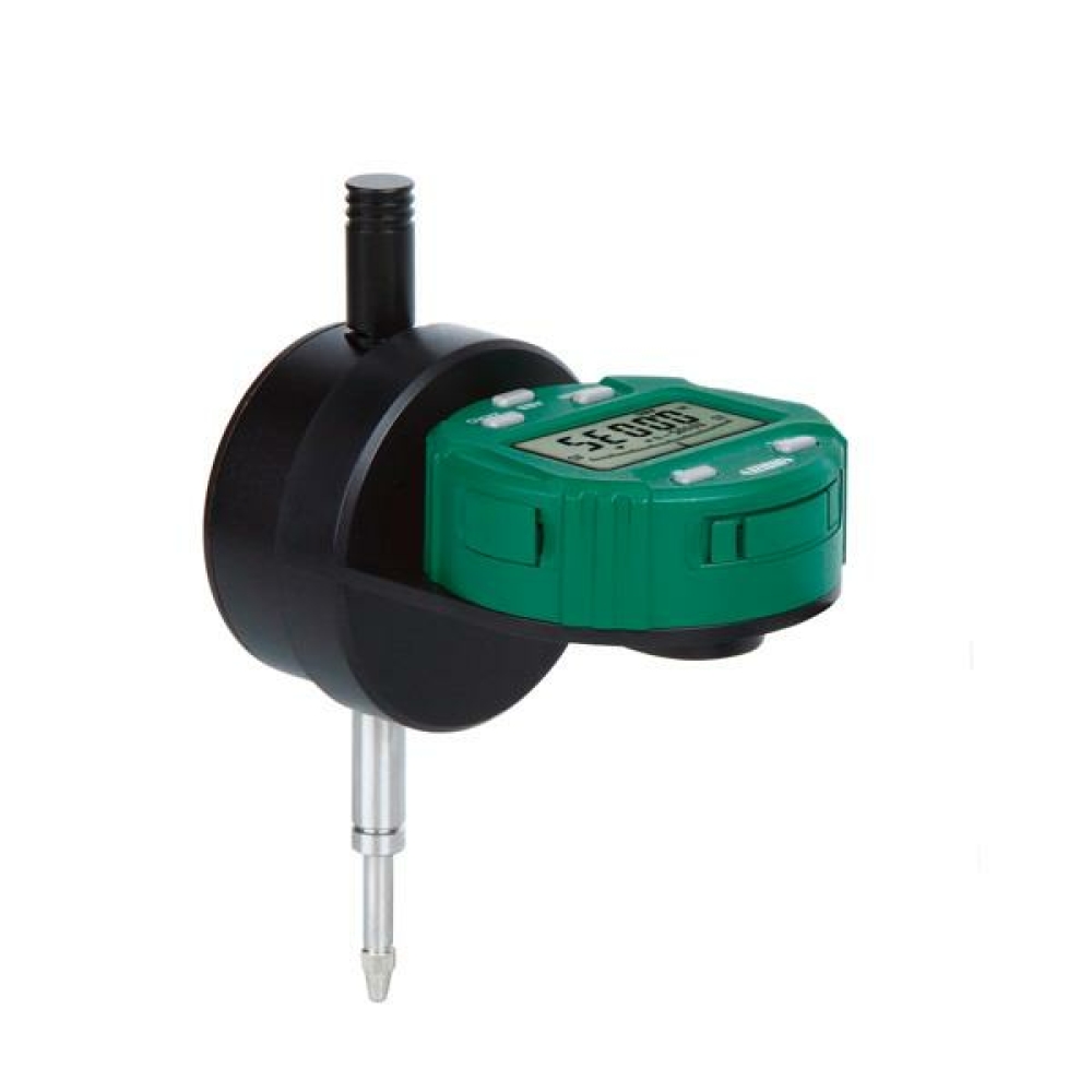 İnsize 12,7mm/0,5" Dijital Komparatör Saati (Dikey Gövde - Piston Ölçüm), Hassasiyet: 0.001mm/0.00005"