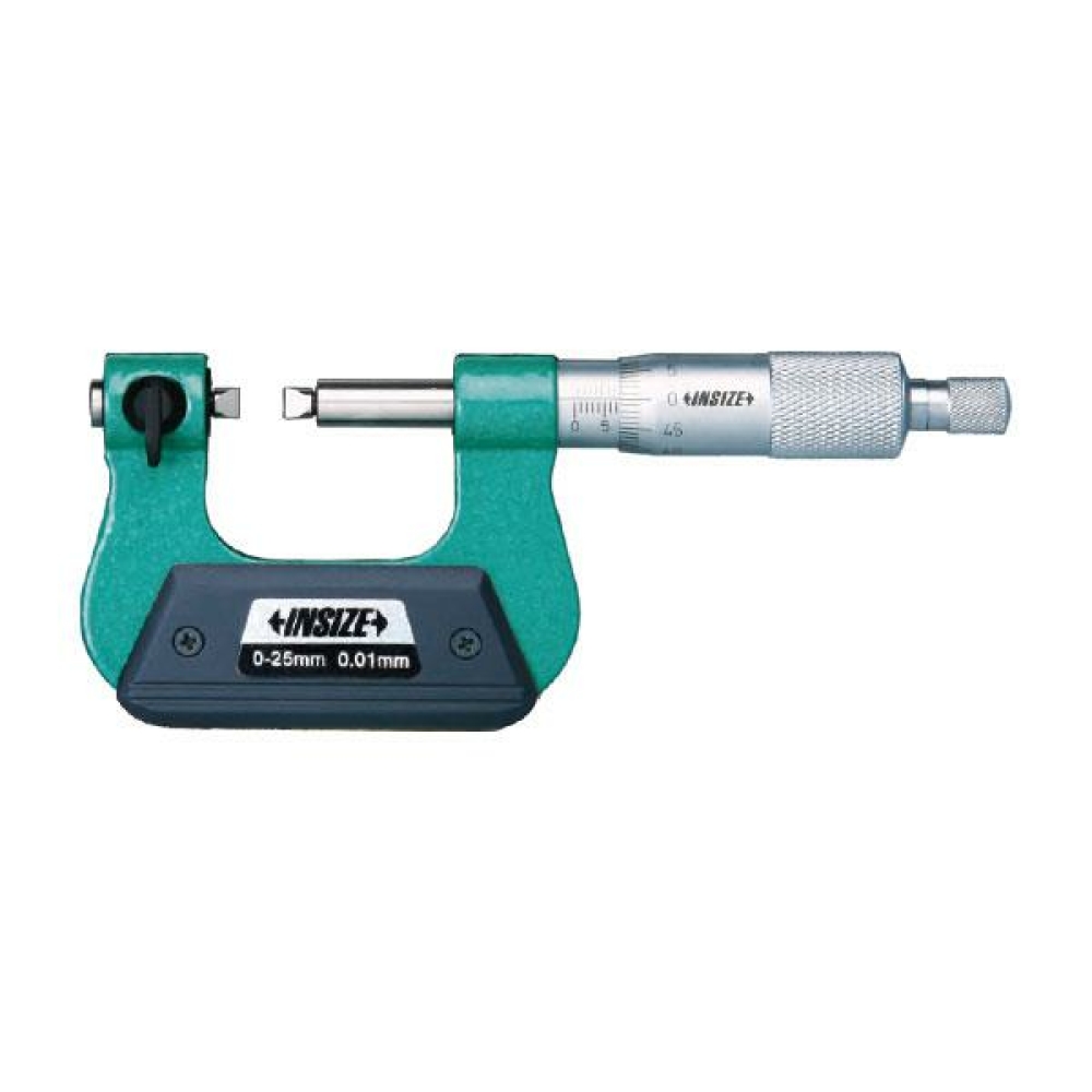 İnsize 125-150mm Vida Diş Mikrometresi (Ölçüm Uçları Hariç), Hassasiyet: 0,01mm