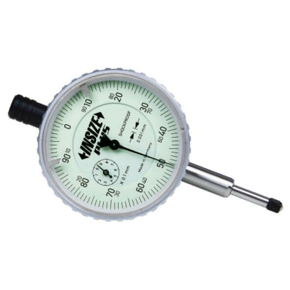 İnsize 1mm Komparatör Saati 58mm Çap, Hassasiyet: 0.001mm Kod: 2891-1F