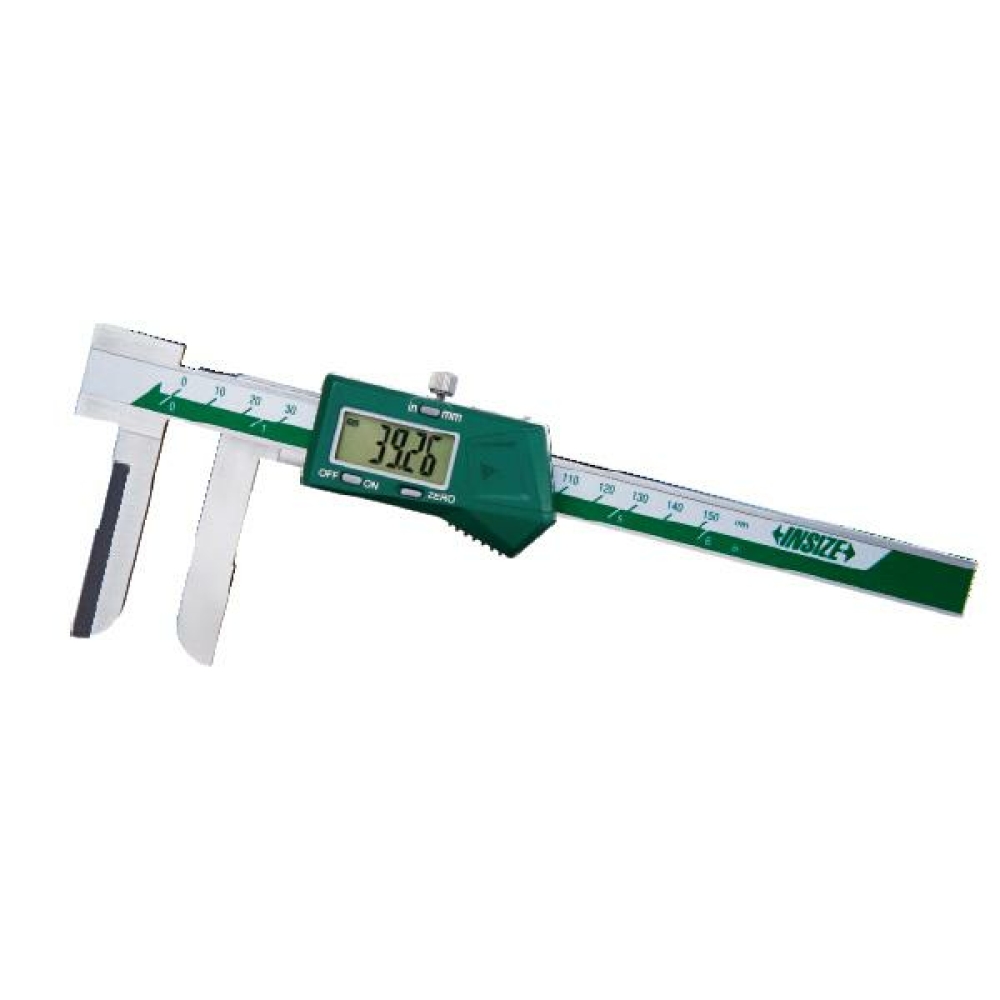 İnsize 20-200mm/0,8-8" Dijital Bıçak Ağızlı İç Delik Kumpası, Hassasiyet: 0.01mm/0.0005"