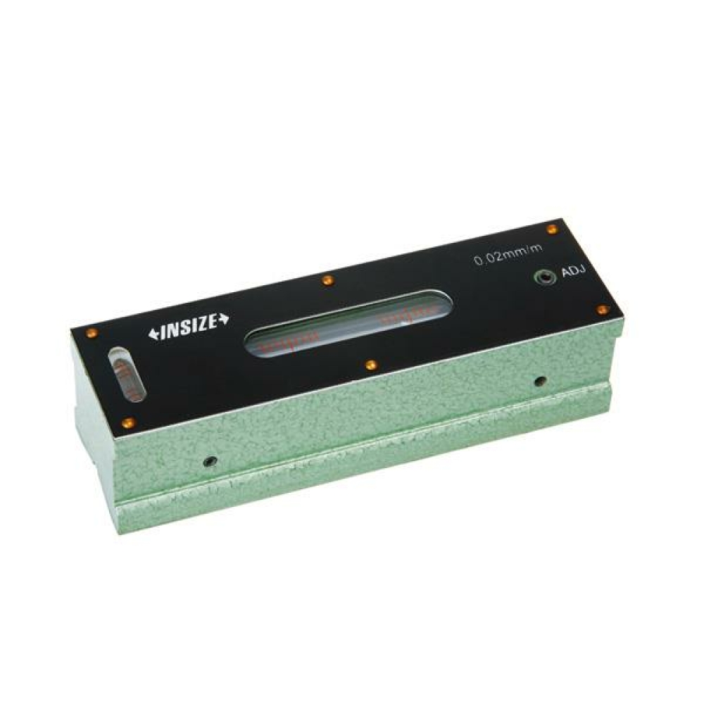 İnsize 200mm Hassas Su Terazisi, Hassasiyet: 0.05mm/M(=0.0029°)