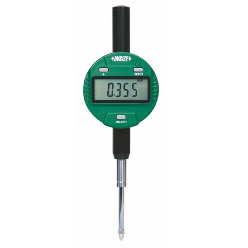 İnsize 25,4mm Metrik Dijital Komparatör Saati - Kulaklı Kapaksız, Hassasiyet: 0.001mm