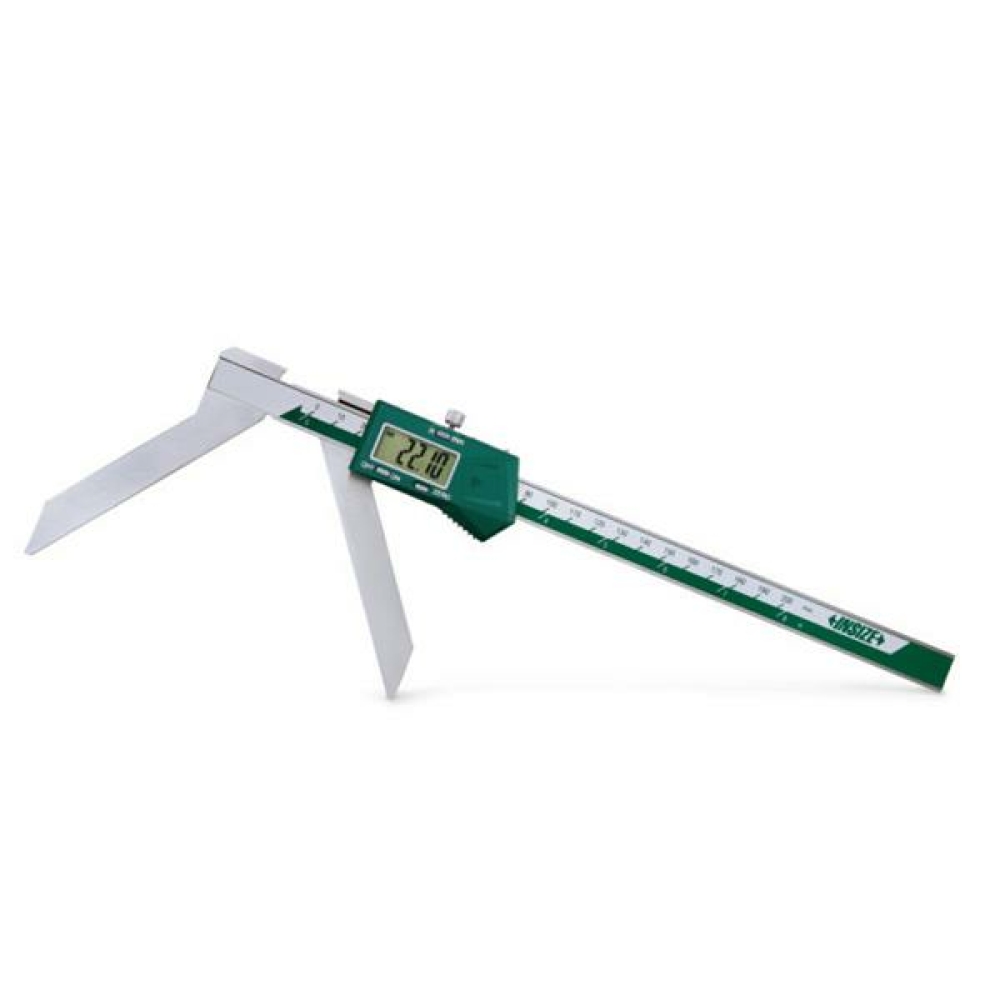 İnsize 5-150mm/0,2-6" Dijital Yay Yarıçap Kumpası