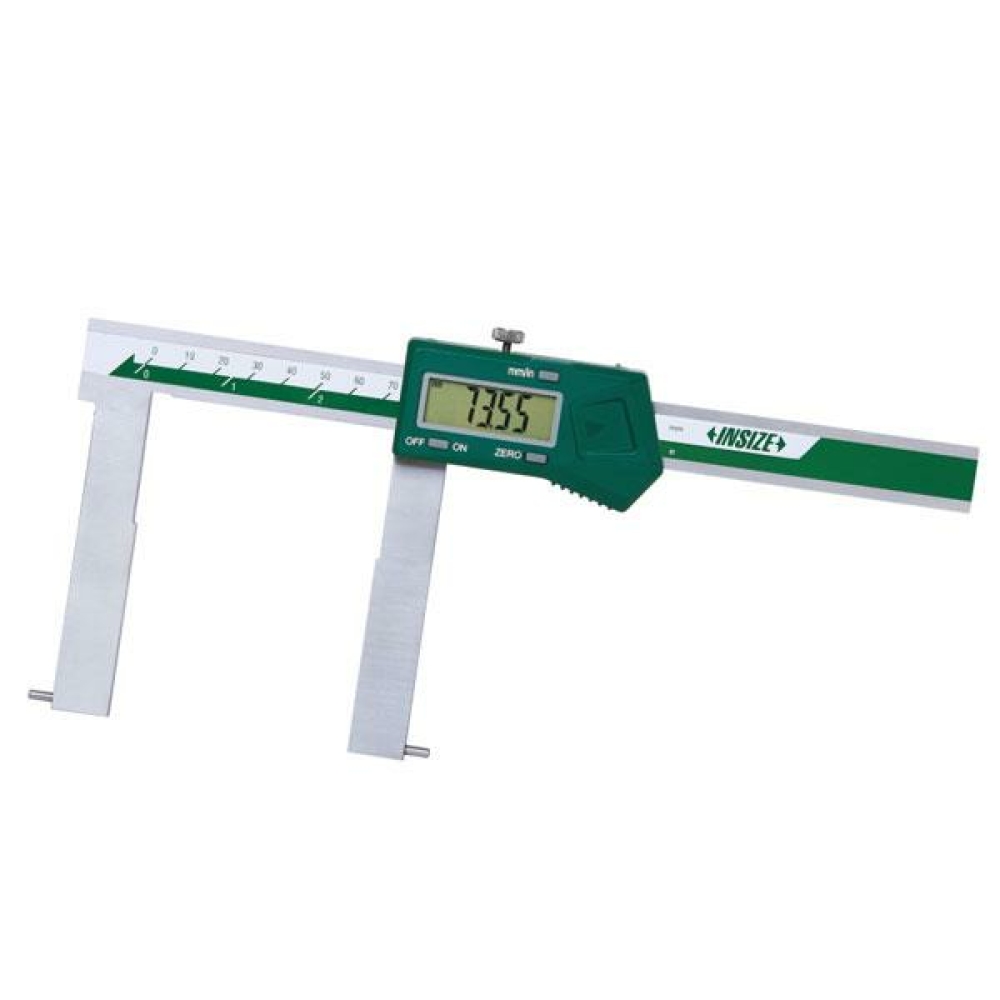 İnsize 50-150mm/1,97-6" Dijital Yuvarlak Uçlu İç Kanal Kumpası, Hassasiyet: 0.01mm/0.0005"
