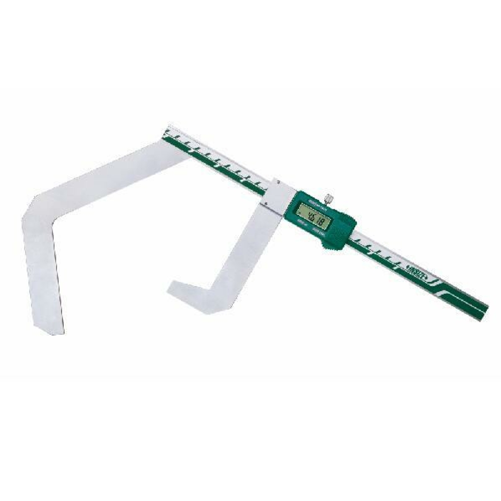 İnsize 50-200mm/2-8" Dijital V-Tip Kumpas (19 Ağızlı Ölçüm), Hassasiyet: 0.01mm/0.0005"