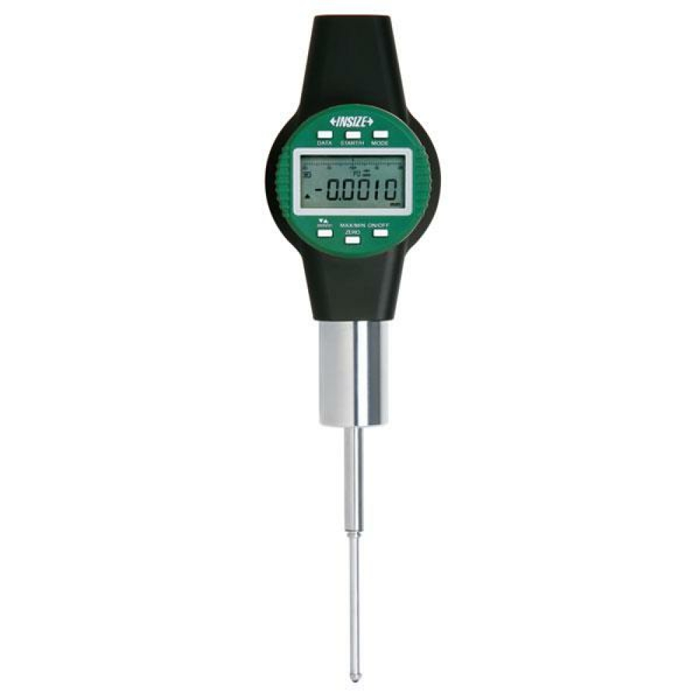 İnsize 50,8mm/2" Yüksek, Hassasiyet:li Dijital Komparatör Saati (Düz Kapak), Hassasiyet: 0.0005mm/0.00002"