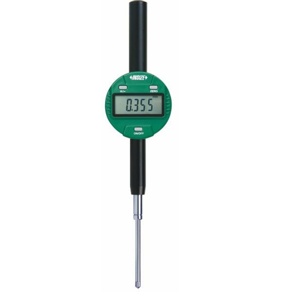 İnsize 50,8mm Metrik Dijital Komparatör Saati - Kulaklı Kapaksız, Hassasiyet: 0.01mm