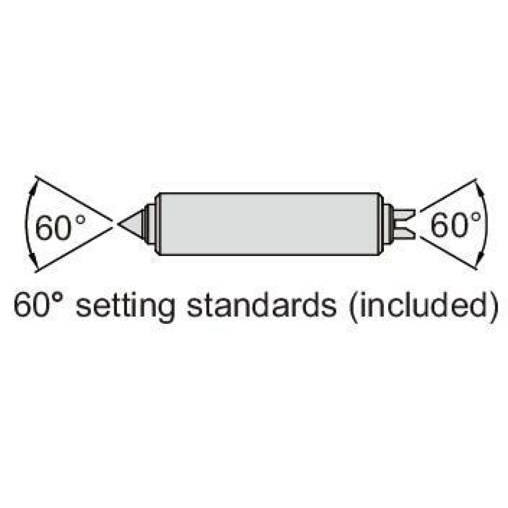 İnsize 50mm Vida Dişi Ayarlama Mastarı - 60°
