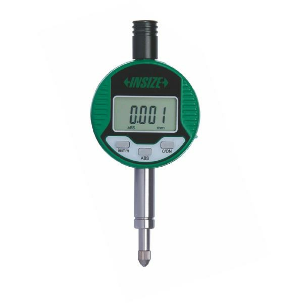 İnsize 5mm/0,2" Dijital Kompakt Komparatör Saati, Düz Kapaklı, Hassasiyet: 0.01mm/0.0005"