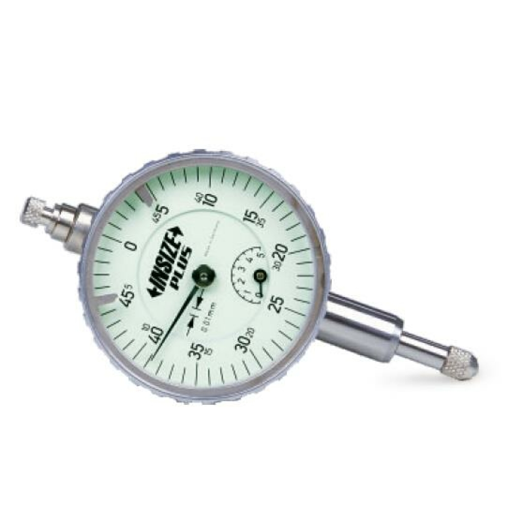 İnsize 5mm Komparatör Saati 40mm Çap, Hassasiyet: 0.01mm