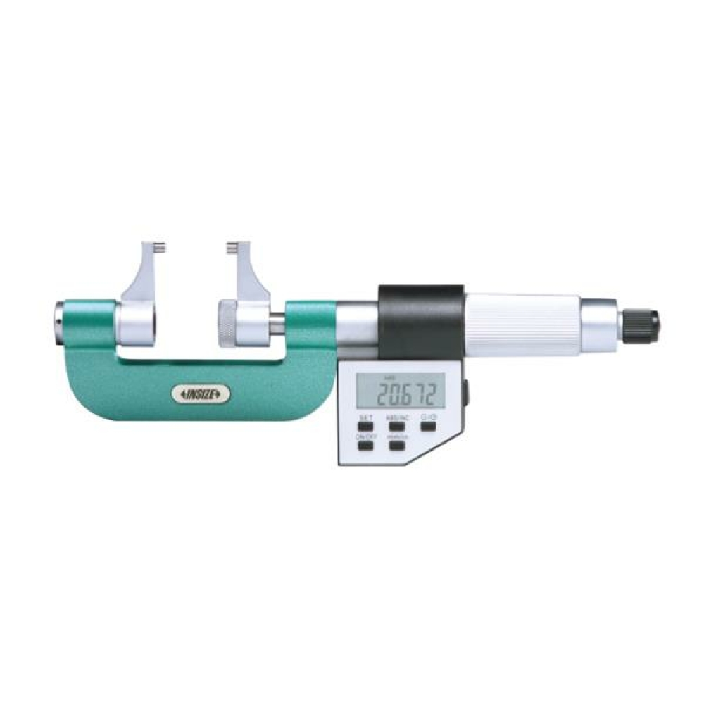 İnsize 75-100mm/3-4" Djital Kumpas Tip Mikrometre, Hassasiyet: 0.001mm/0.00005"