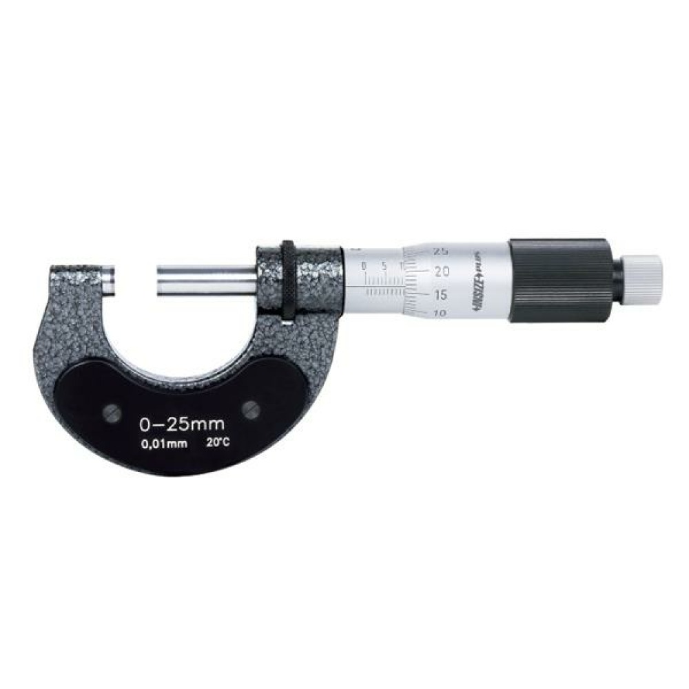 İnsize 75-100mm Dış Çap Mikrometresi, Hassasiyet: 0.01mm Kod: 3701-100A