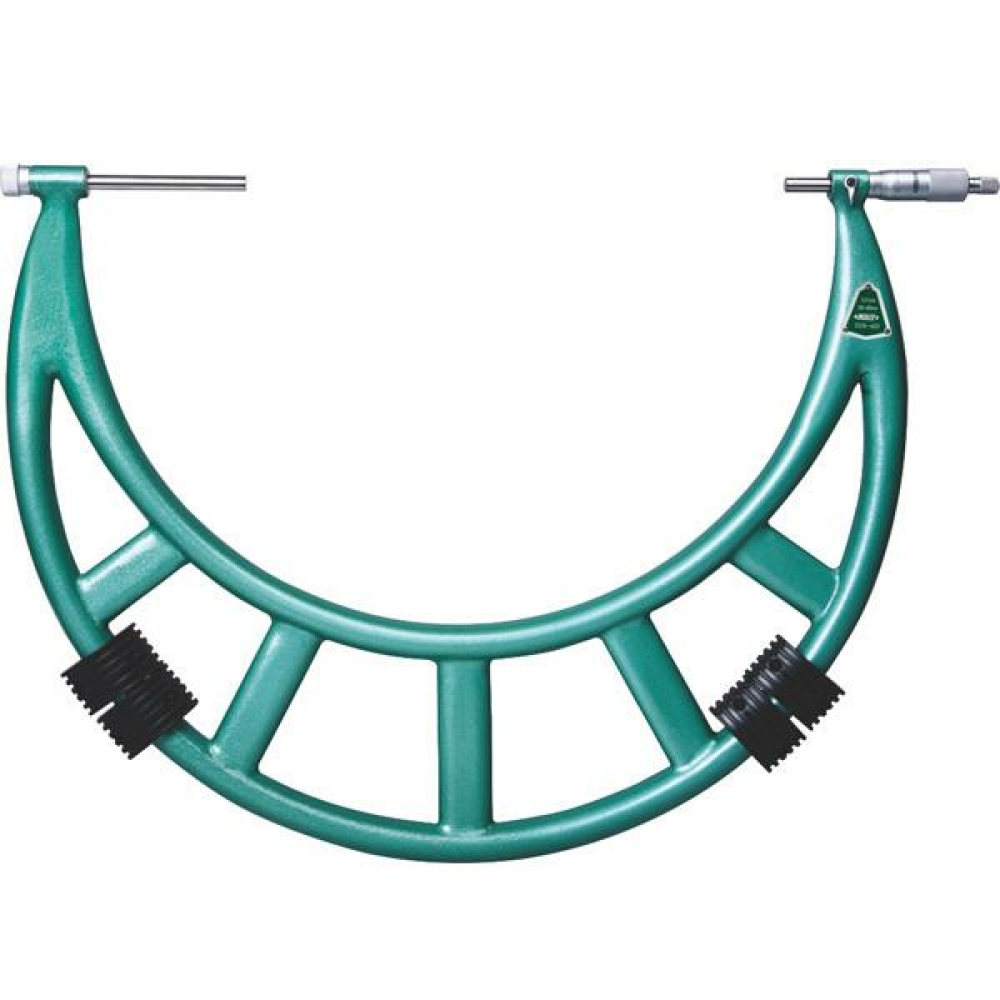 İnsize 800-900mm Dış Çap Mikrometresi Değiştirilebilir Uçlu, Hassasiyet: 0.01mm Kod: 3206-900