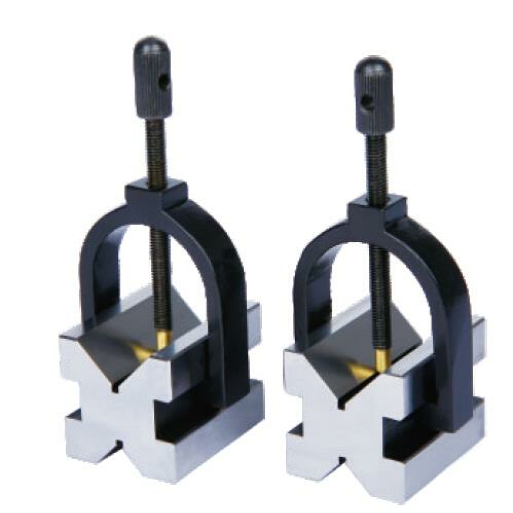 İnsize 80X63X63mm Kelepçeli V Blok (Çiftli), Hassasiyet: 7-63mm