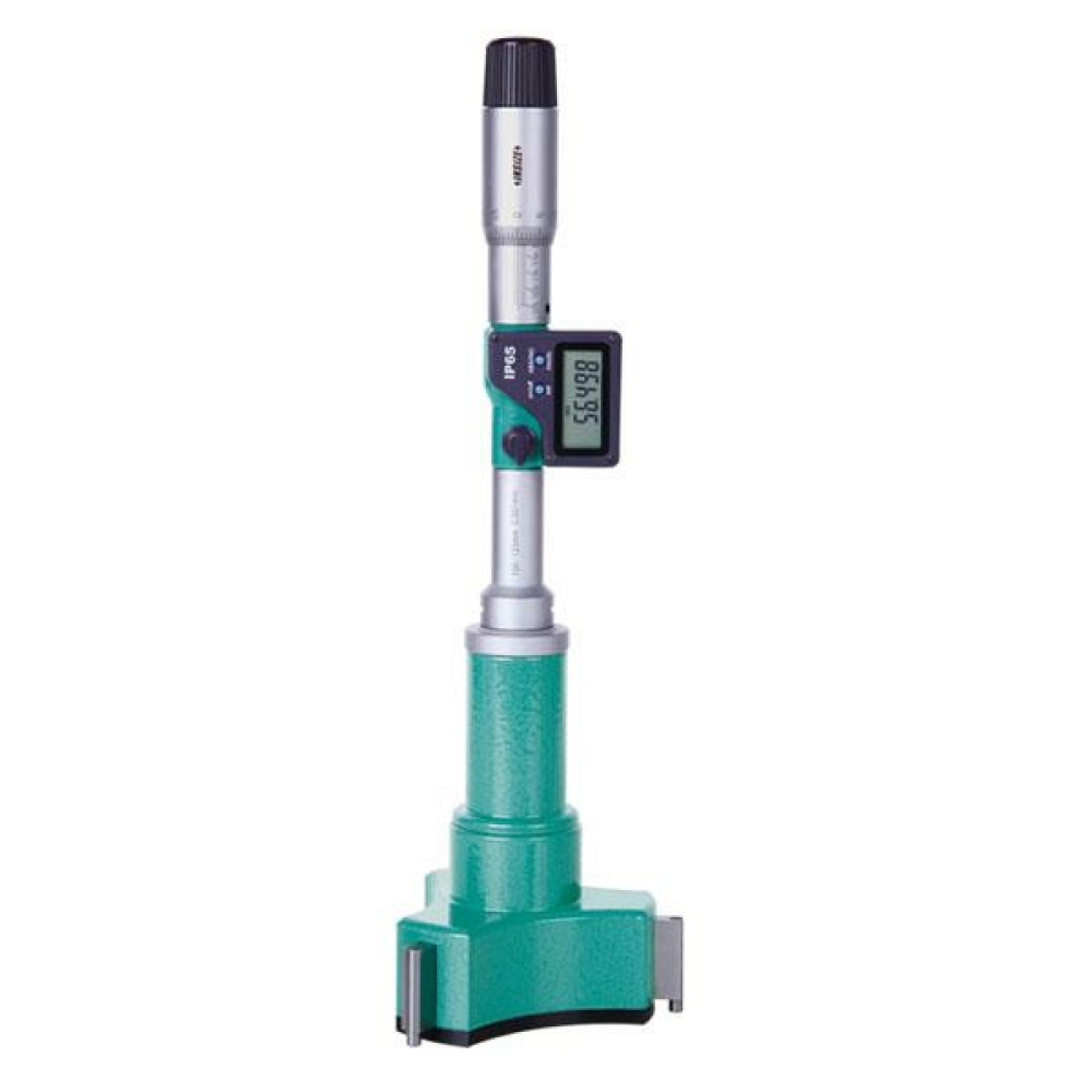 İnsize 87-100mm Dijital Üç Ayaklı İç Çap Mikrometresi Ayak Boyu 114mm, Hassasiyet: 0,001mm