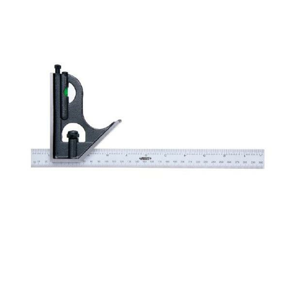 İnsize Kombinasyonlu Açı Ölçer, Hassasiyet: 0.5mm, 1/32" And 1mm, 1/64" Kod: 2278-2