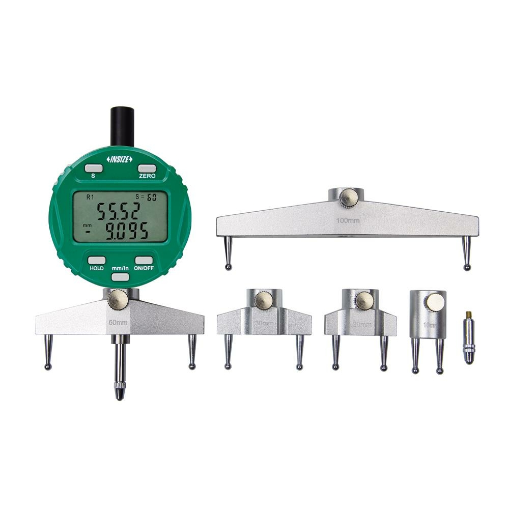İnsize R5-999,99mm Dijital Radüs Komparatörü ( Küre Yüzeyler İçin ), Hassasiyet: 0.01mm